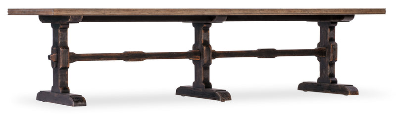 Americana Trestle Rectangle Cocktail Table