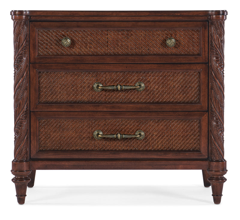 Charleston Three-Drawer Nightstand