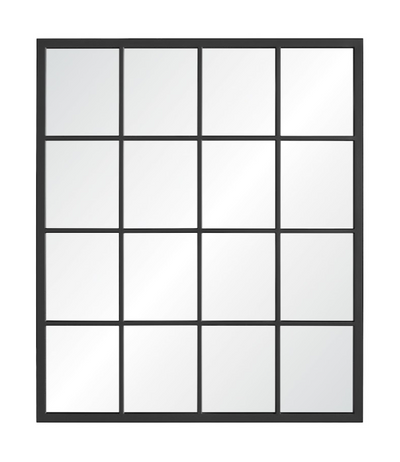 Quadrant Metal Frame Mirror, matt finishing