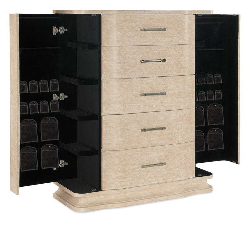 Nouveau Chic Five Drawer Chest