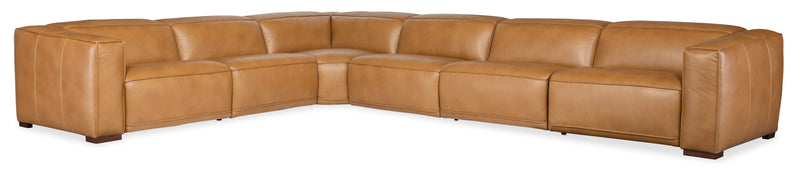 Fresco 6 Seat Sectional 3-Power Recline & Power Headrest