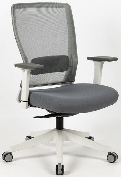 Medium back chair Grey Mesh