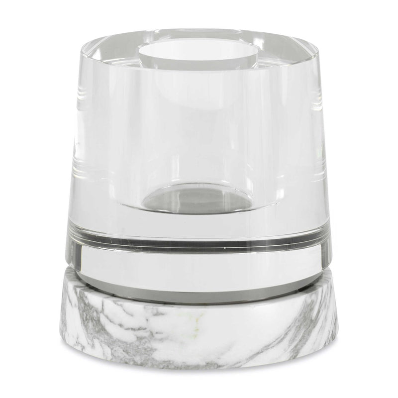 OPTIC CANDLEHOLDER/VASE - MARBLE