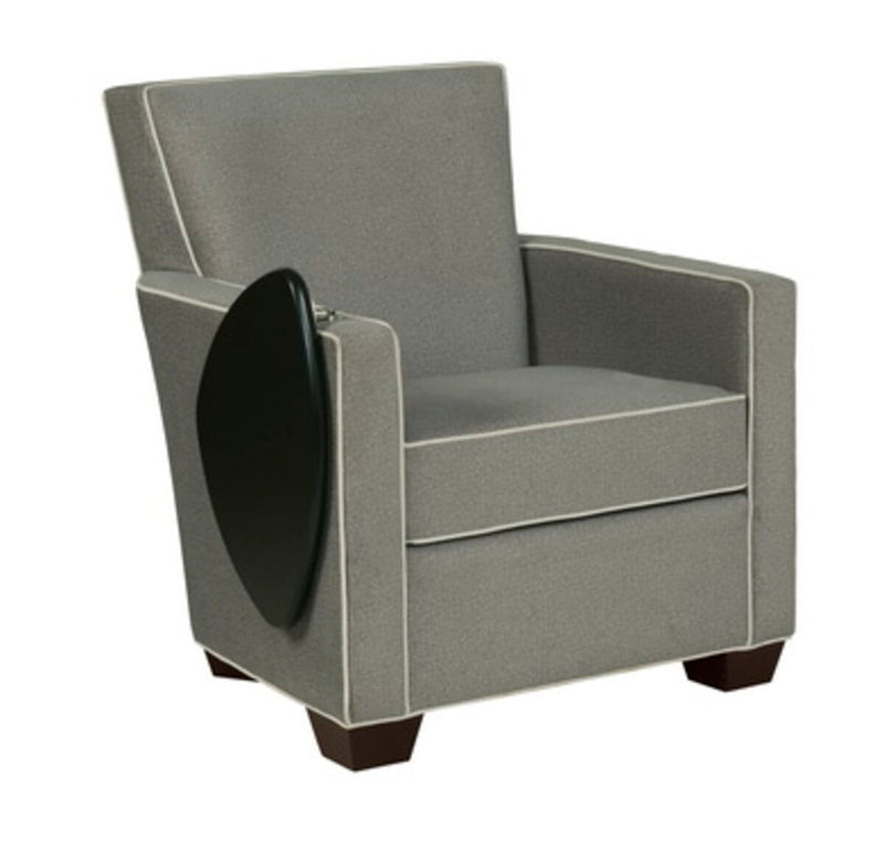 Craven Lounge Chair with Folding Tablet