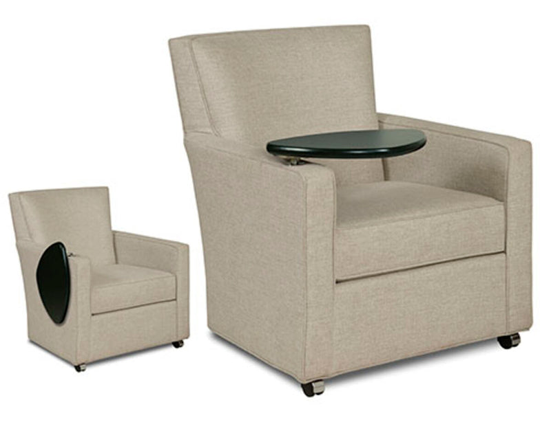 Craven Lounge Chair with Folding Tablet & Front Ca