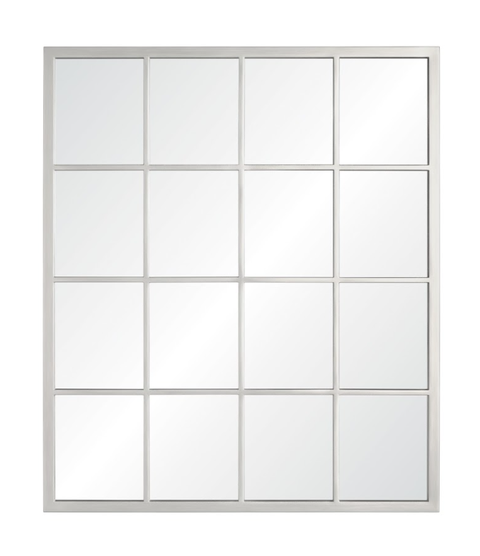 Quadrant Metal Frame Mirror, matt finishing