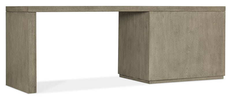 Linville Falls 84" Desk with Open Desk Cabinet