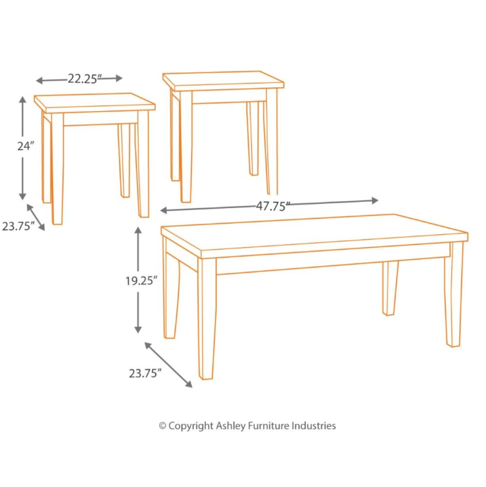 Davinca Sofa Set with FREE Table Set T158-13