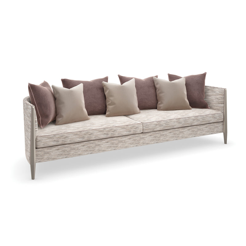 Piping Hot Sofa in Brown ( 279cm )