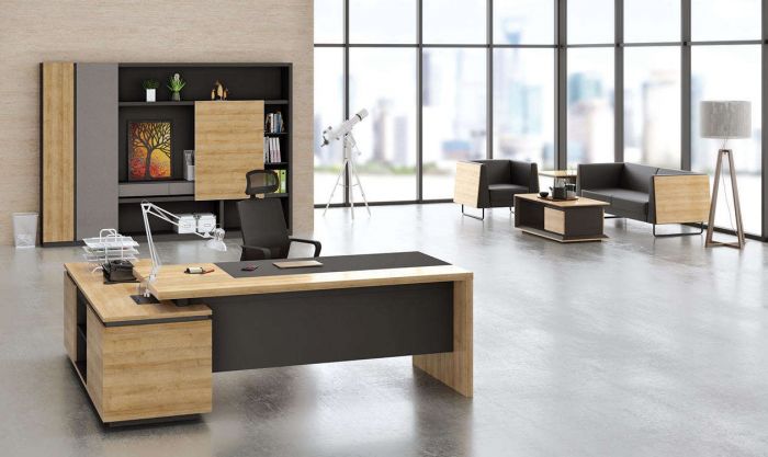 Desk Modern - Kaldi Wood