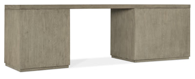 Linville Falls 96" Desk with Small File and Lateral File