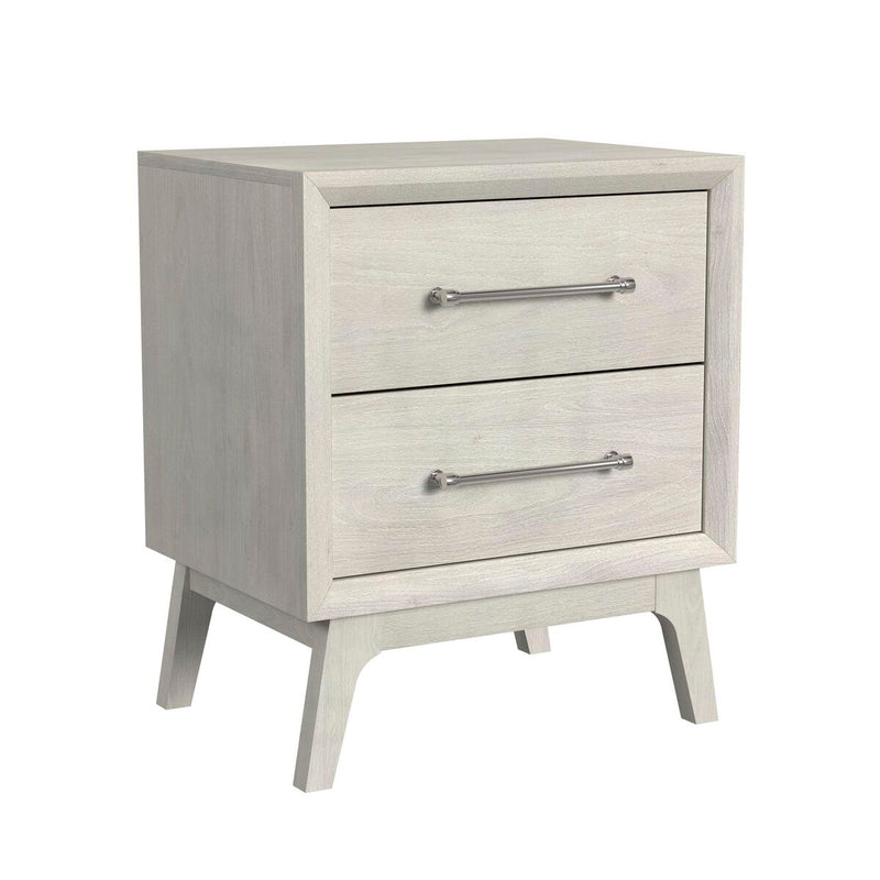 Westland 2-Drawer Nightstand in Almond