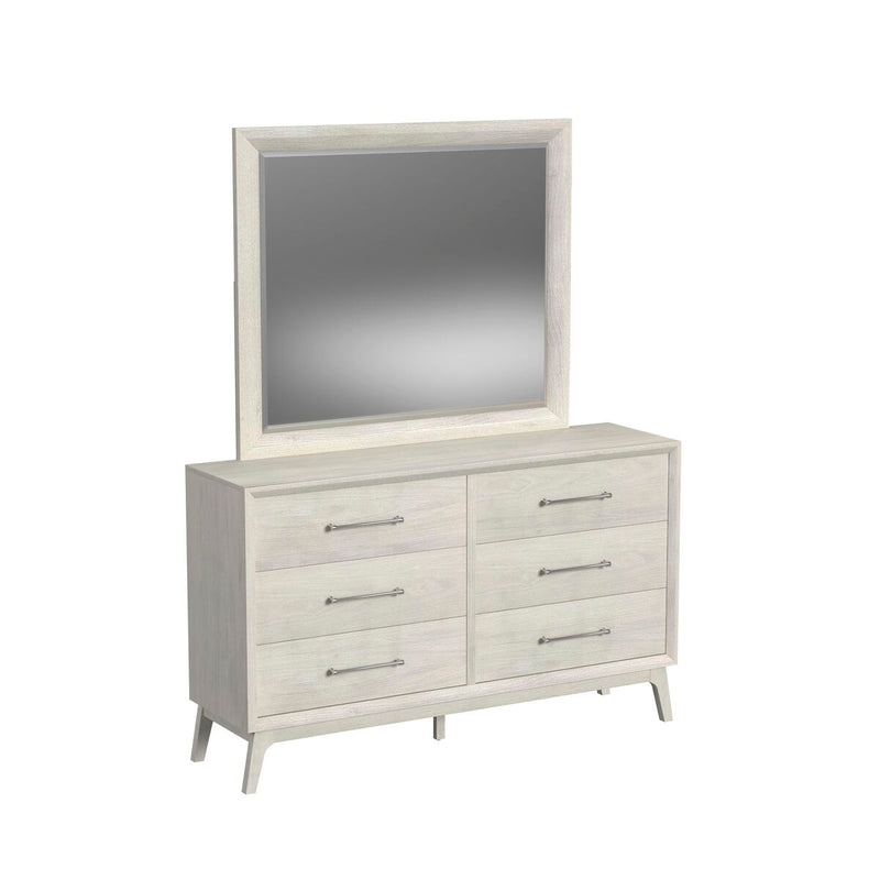 Westland Dresser and Mirror Set in Almond