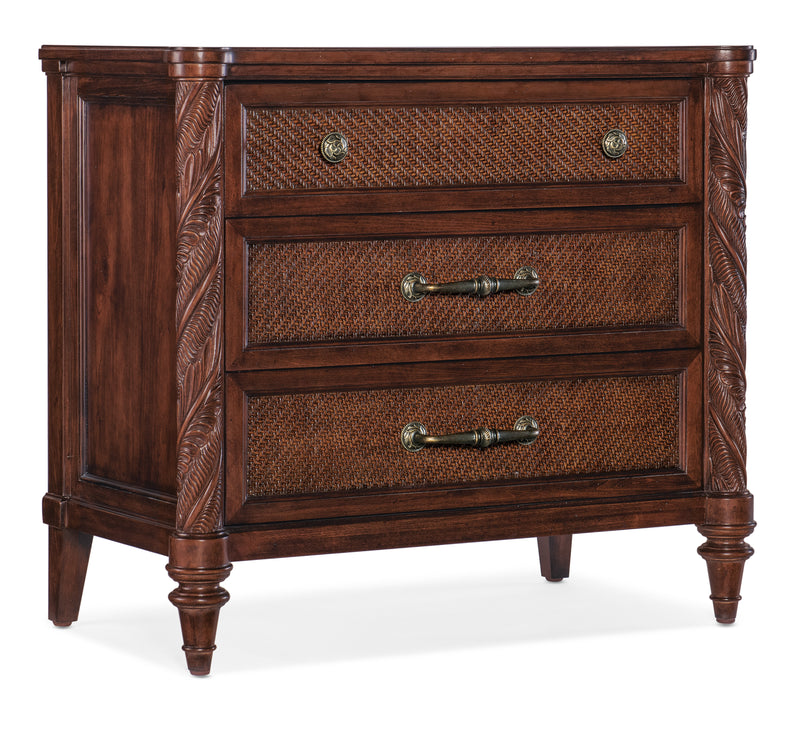 Charleston Three-Drawer Nightstand