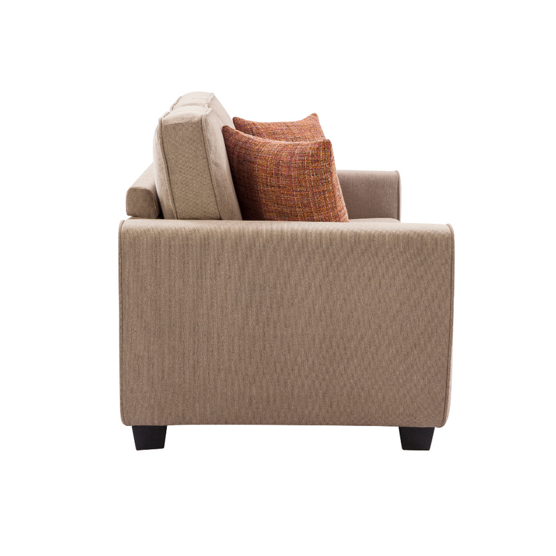 Fernley Friendly Caramel Sofa Set (6645528002656)