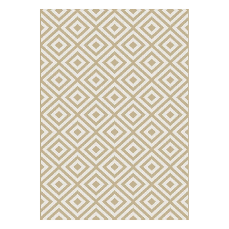 Roots Diamond Beige Rug