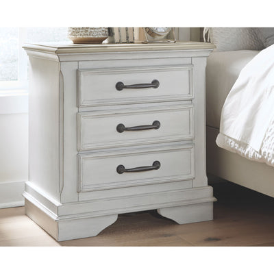 Teganville Three Drawer Nightstand - Al Rugaib Furniture (4712081227872)