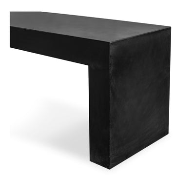 Lazarus Outdoor Bench Black