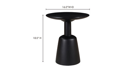 Nels End Table Black