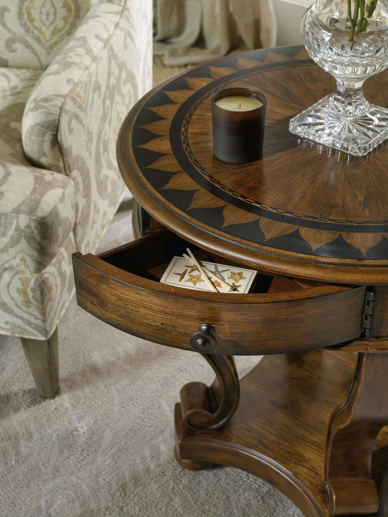 Round Accent End Table (4688788717664)