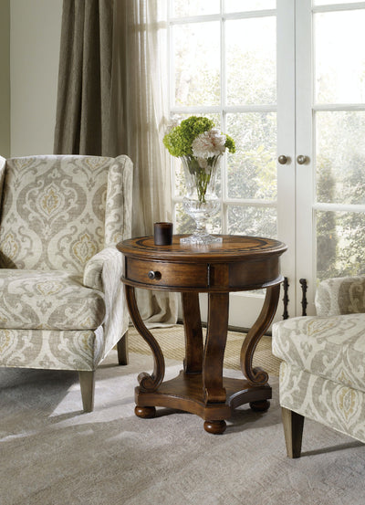 Round Accent End Table (4688788717664)