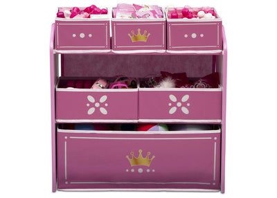 Princess Crown Multi Bin Toy Organizer (6604689145952)