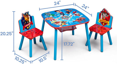 PAW Patrol Table & Chair Set with Storage (6604687376480)