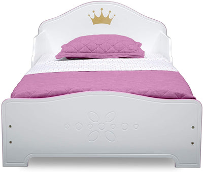 Princess Crown Wooden Toddler Bed (6604686360672)