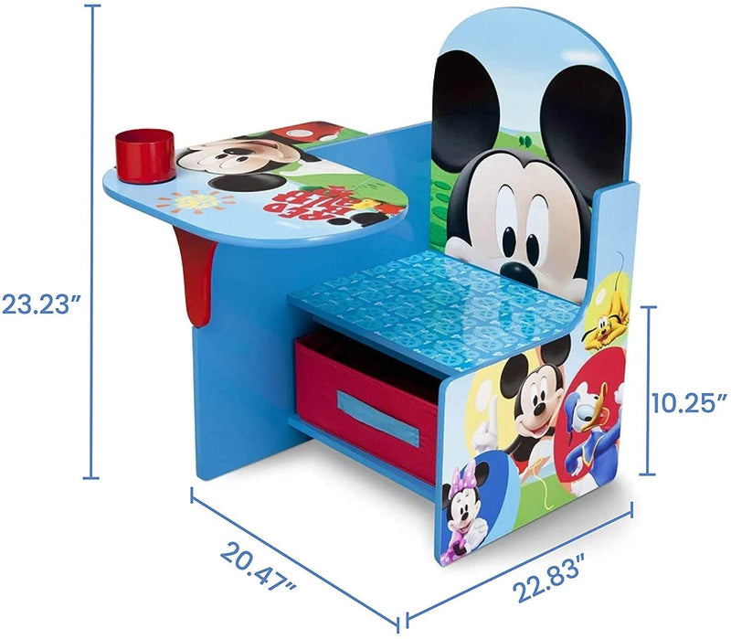 Mickey Mouse Chair Desk with Storage Bin (6604688326752)