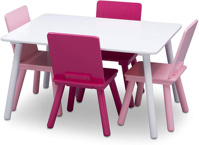 Kids Table and Chair Set (4 Chairs Included) (6604688851040)