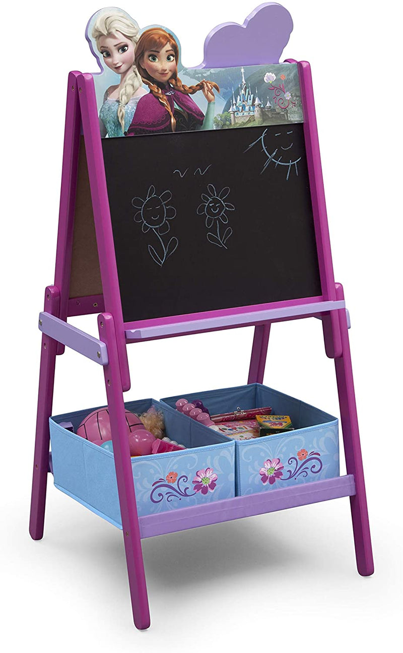 Frozen Wooden Easel with Storage (6604688064608)