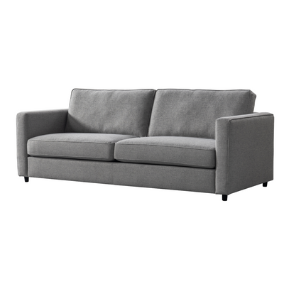Vintage Grey Sofa (228cm)