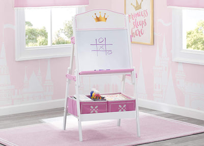 Princess Crown Wooden Activity Easel with Storage (6604689113184)