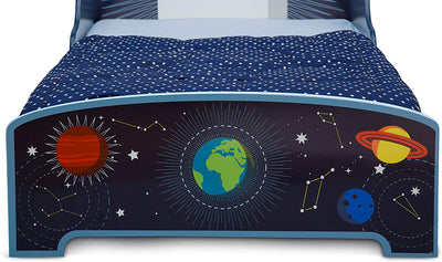 Space Adventures Wooden Toddler Bed (6604686327904)