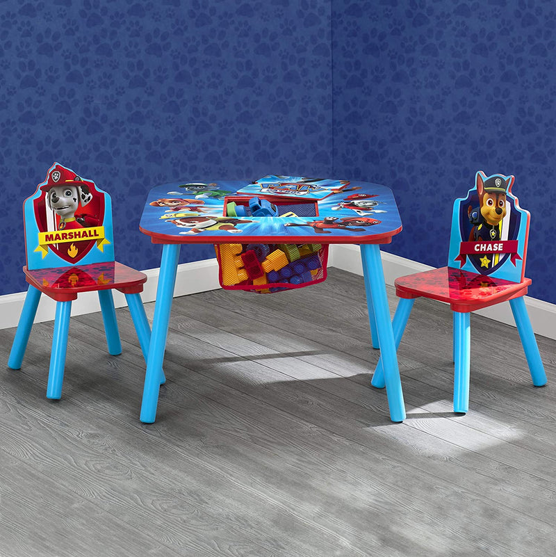 PAW Patrol Table & Chair Set with Storage (6604687376480)