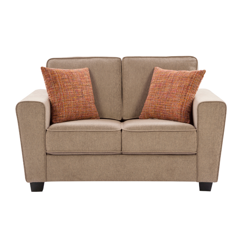 Fernley Friendly Caramel Sofa Set (6645528002656)