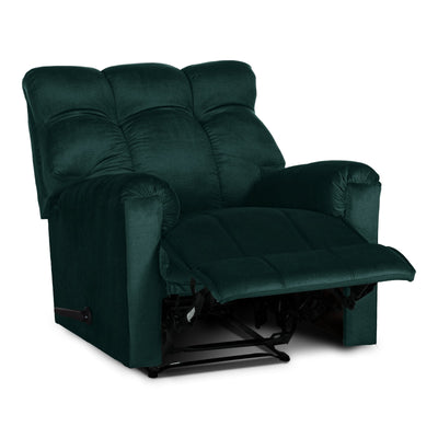 In House Rocking Recliner Chair Upholstered With Controllable Back - Brick-AB011S006 (6613419884640)