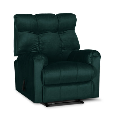 In House Rocking Recliner Chair Upholstered With Controllable Back - Brick-AB011S006 (6613419884640)