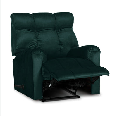 In House Rocking Recliner Chair Upholstered With Controllable Back - Brick-AB011S006 (6613419884640)