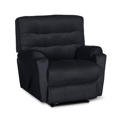 In House Rocking Recliner Upholstered Chair with Controllable Back - Dark Grey-905142-DG (6613414346848)