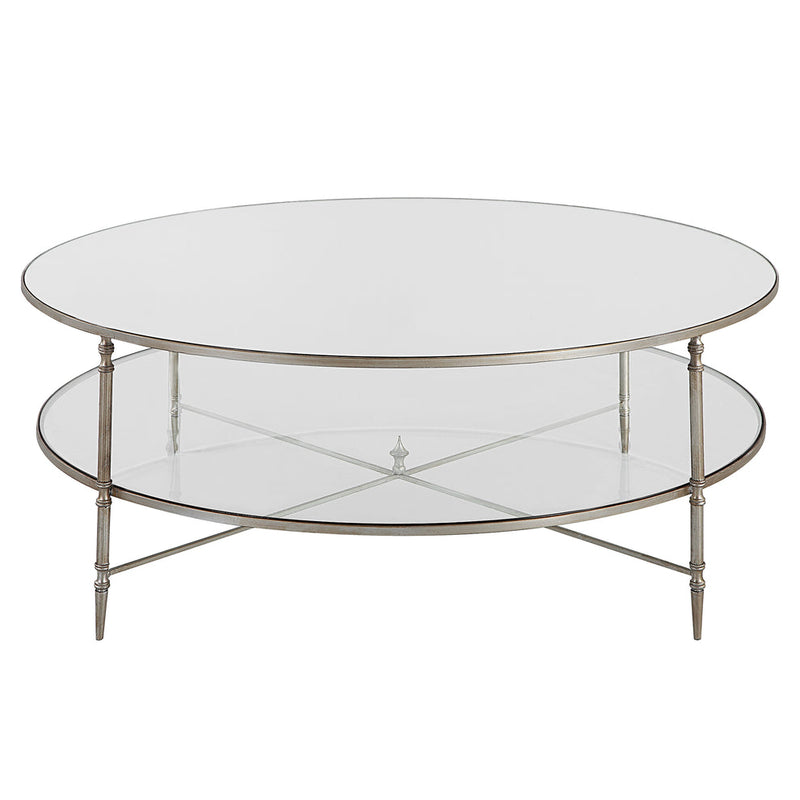 Henzler Gold Round Coffee Table (6589959536736)