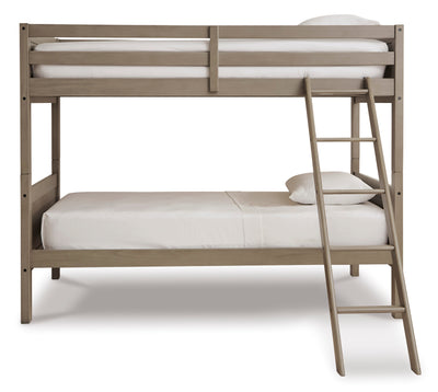 Lettner Twin/Twin Bunk Bed with Ladder (6632617640032)