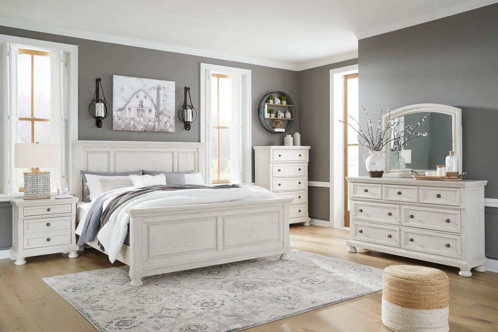 Farmhouse california king store bedroom set