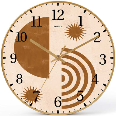 Wall Clock Decorative abstract ex Battery Operated -LWHSWC30G-C398 (6622844289120)