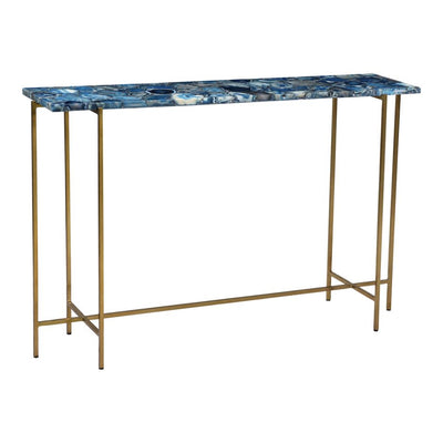 Blue Agate Console Table - Al Rugaib Furniture (4688257319008)