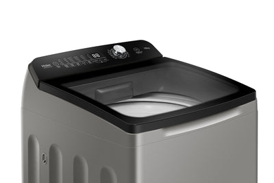 Haier WM- capacity 10 Kg.,Silver, Auto Fuzzy operation – TOP (6600126201952)