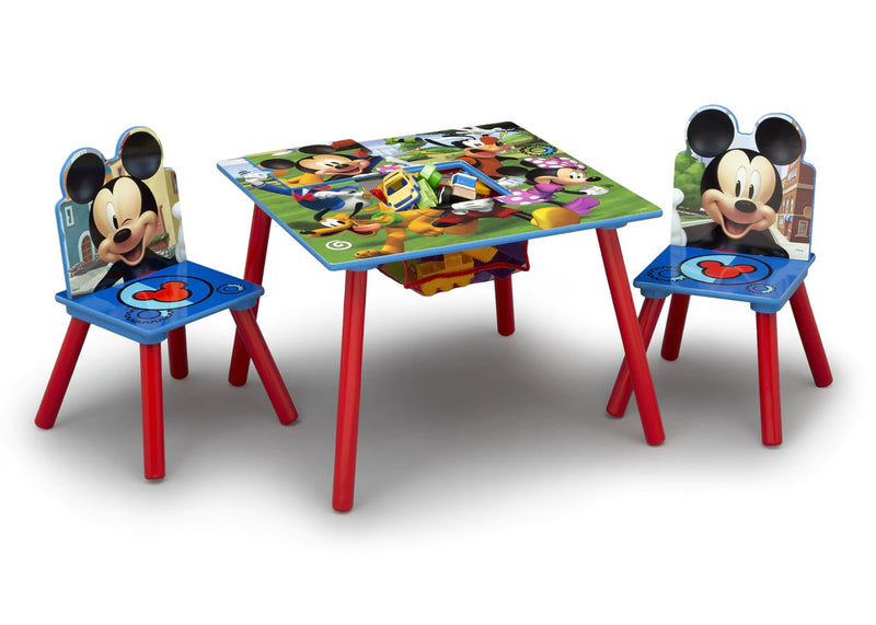 Disney Mickey Table & Chair Set with Storage (6604687310944)