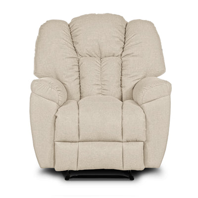 Versace Rocking Recliner Upholstered Chair with Controllable Back - Beige-905169-P (6613425422432)