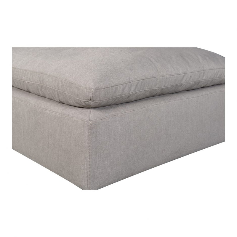 Terra Condo Ottoman Livesmart Fabric Light Grey (4732400402528)