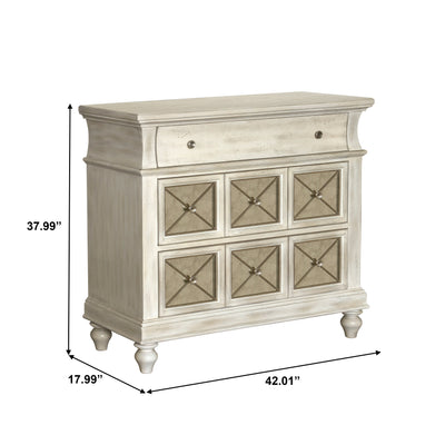 Painted Three Drawer Chest (6629792120928)